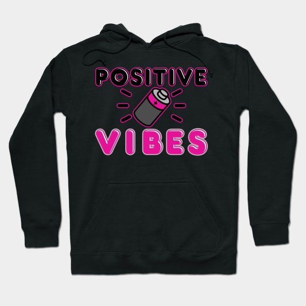 Positive Vibes Hoodie by Side Hustle